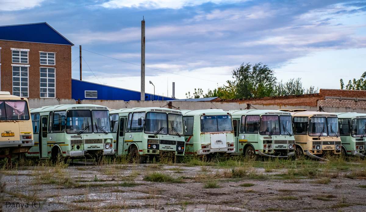 Оренбургская область — Автобусы без номеров