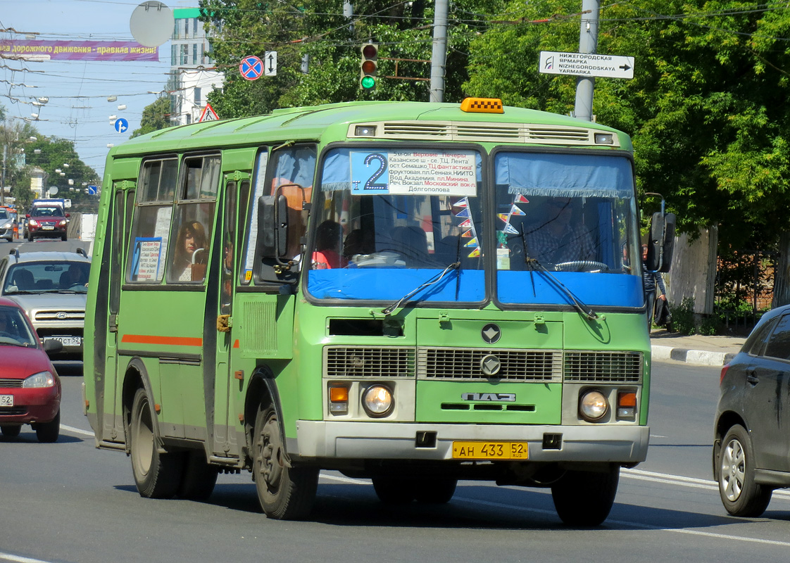 Нижегородская область, ПАЗ-32054 № АН 433 52