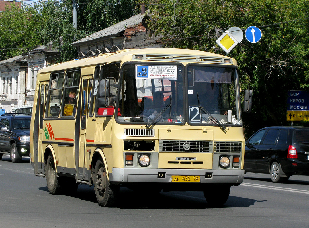 Нижегородская область, ПАЗ-32054 № АН 432 52