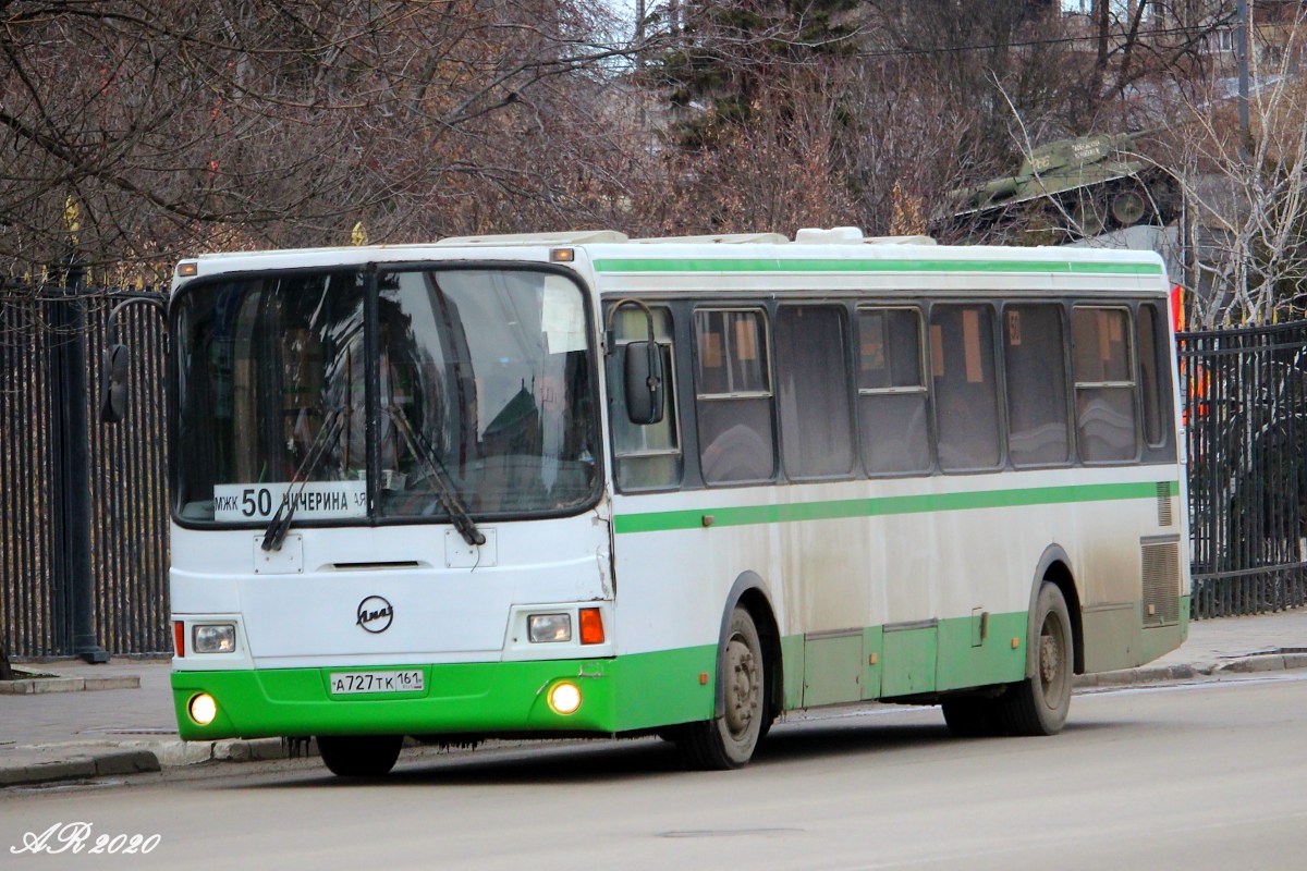 Тамбовская область, ЛиАЗ-5256.45 № А 727 ТК 161