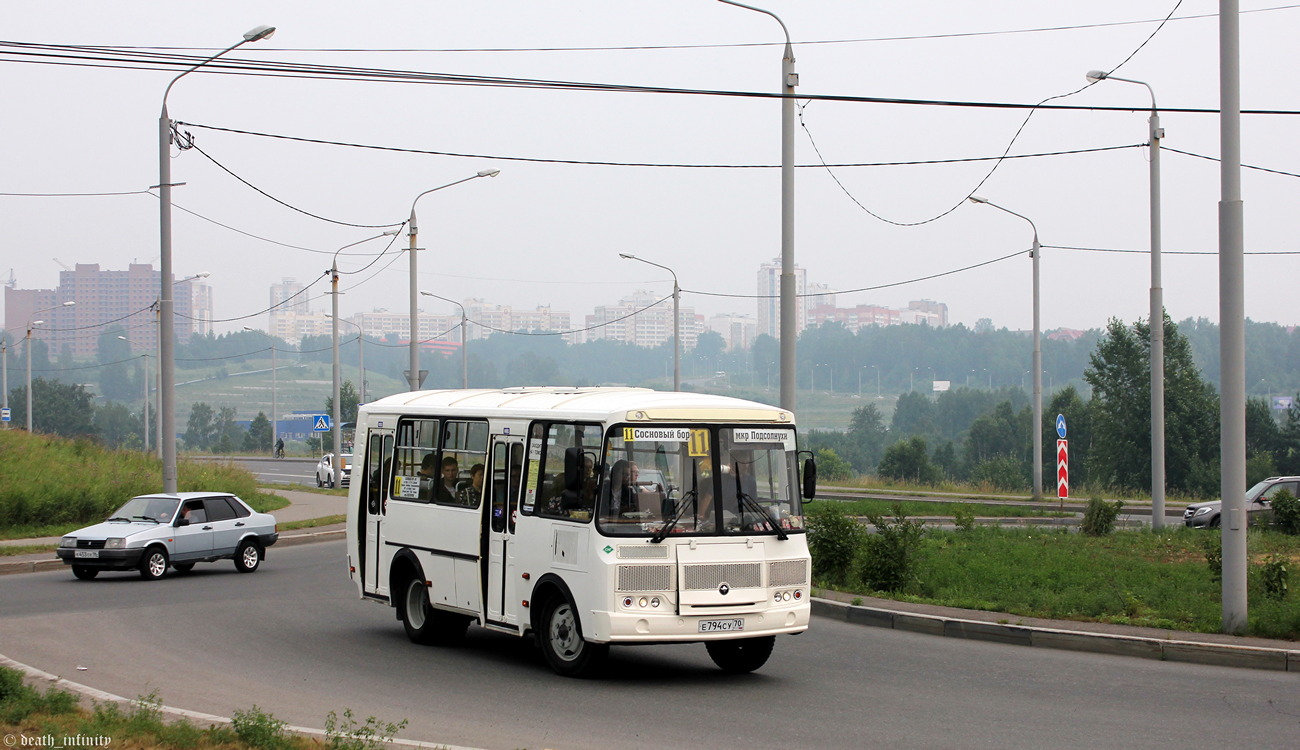 Томская область, ПАЗ-32054 № Е 794 СУ 70