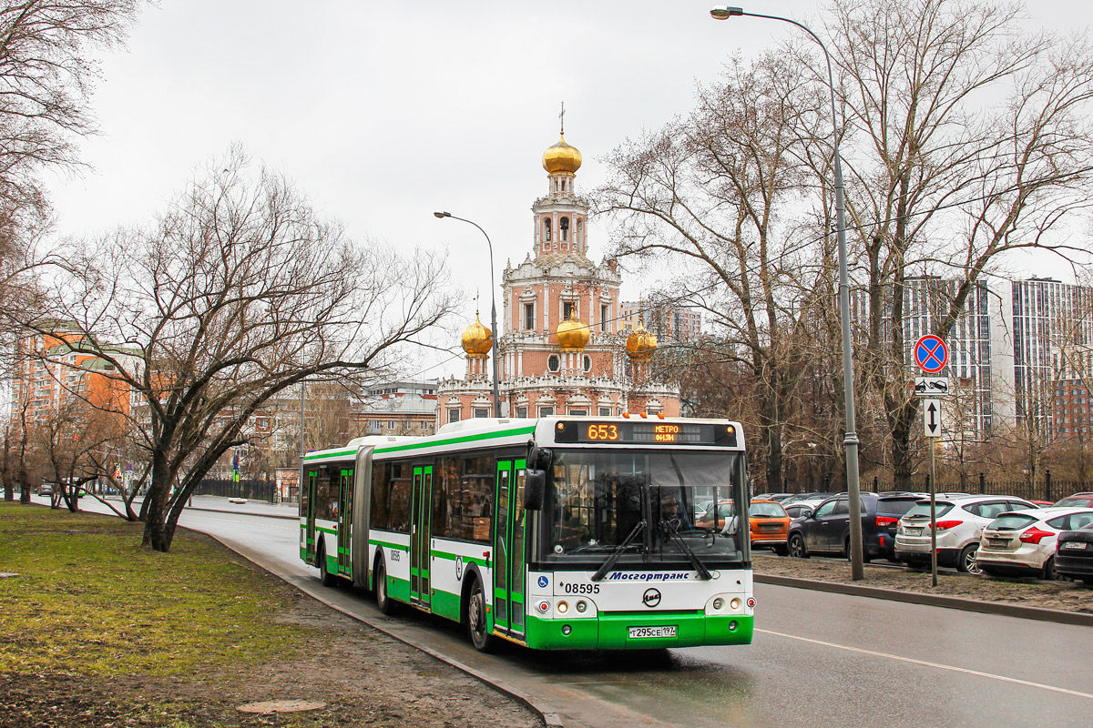 Москва, ЛиАЗ-6213.21 № 08595