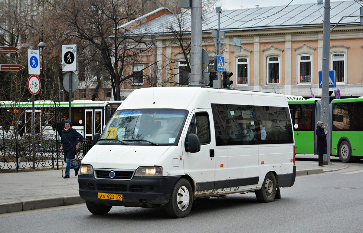 Тюменская область, FIAT Ducato 244 CSMMC-RLL, -RTL № АА 423 72