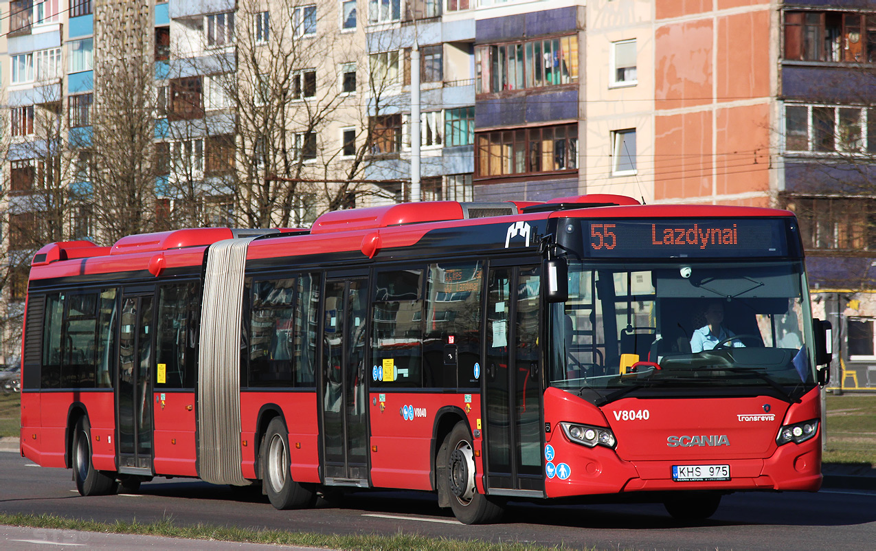 Литва, Scania Citywide LFA № V8040