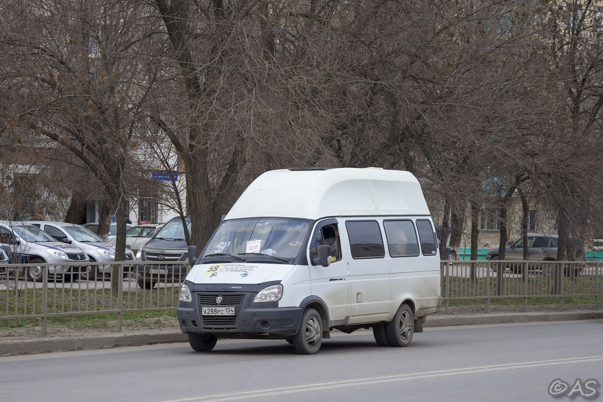 Volgograd region, Luidor-225000 (GAZ-322133) # А 288 РС 134
