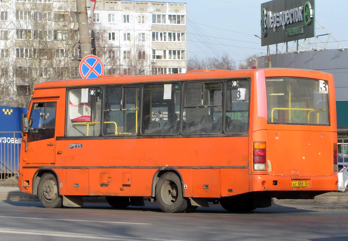 Нижегородская область, ПАЗ-320402-05 № АС 888 52