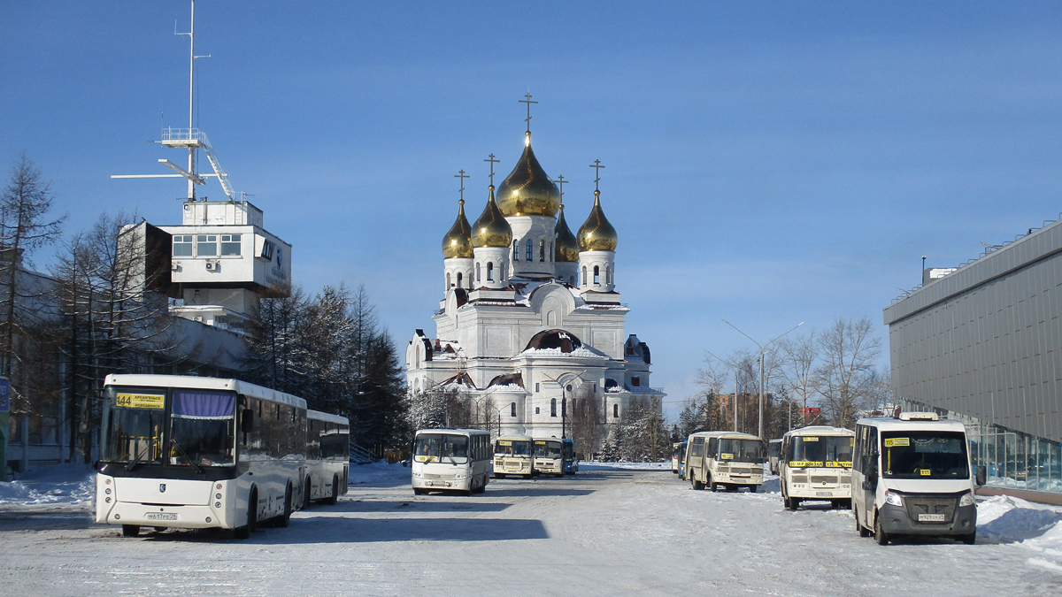 Архангельская область — Автовокзалы, автостанции, конечные остановки