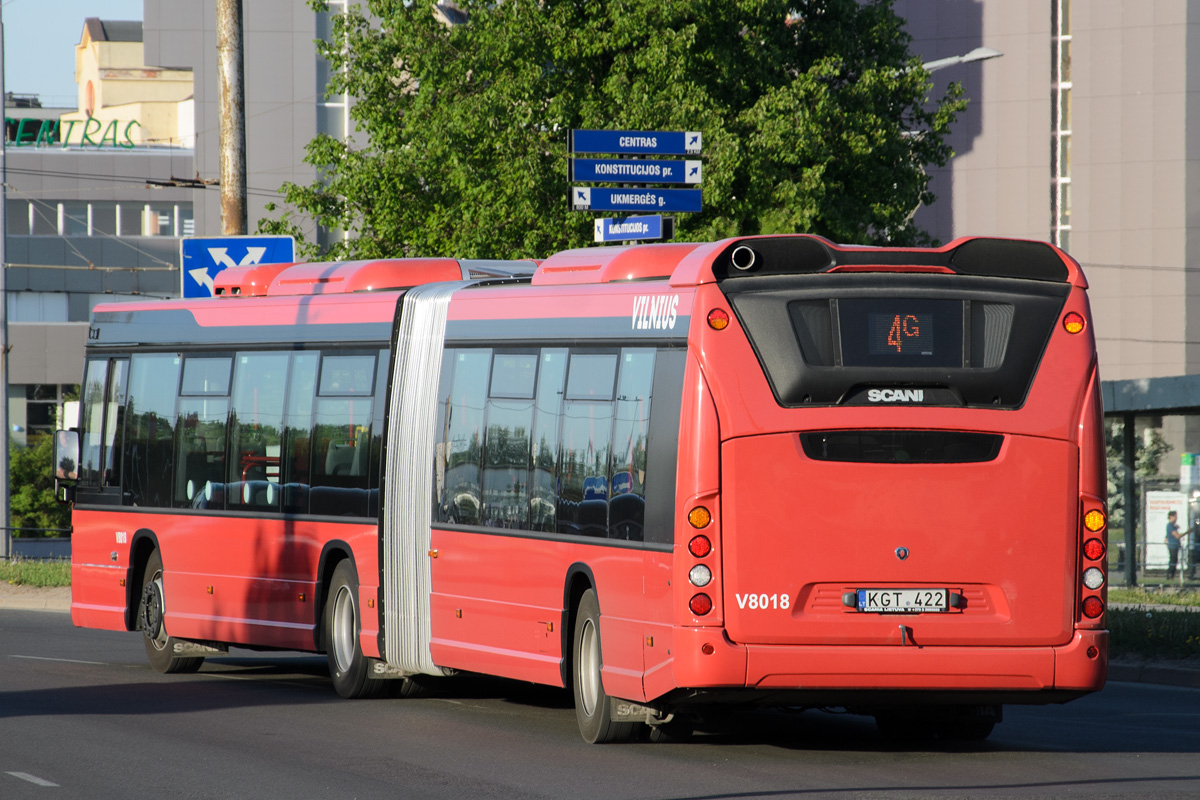 Литва, Scania Citywide LFA № V8018