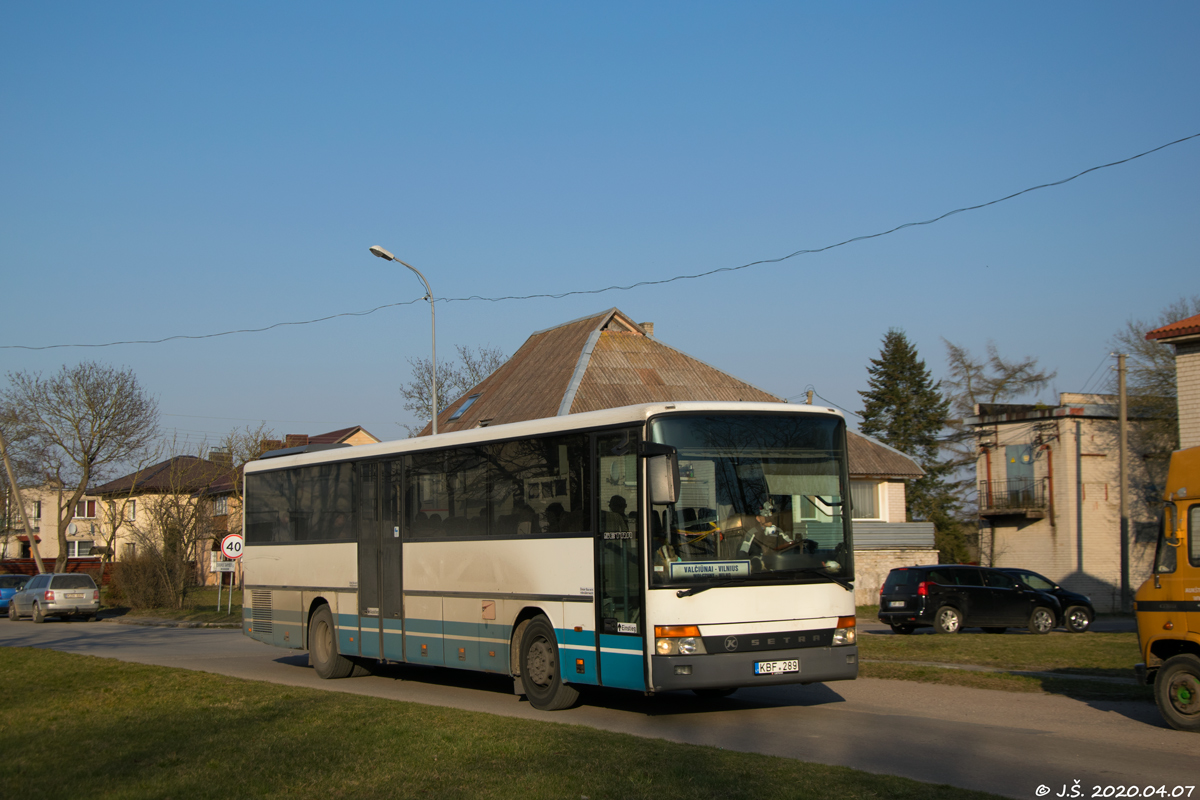 Літва, Setra S315UL № KBF 289