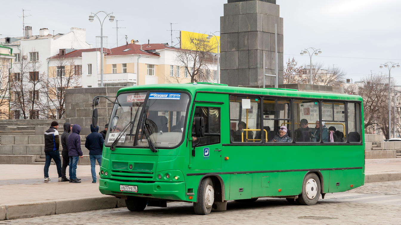 Свердловская область, ПАЗ-320402-05 № Х 677 РЕ 96