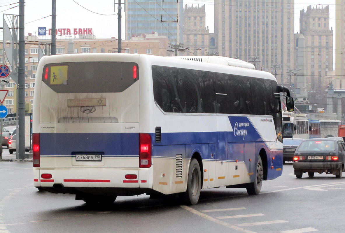 Московская область, Hyundai Universe Space Luxury № С 768 ЕВ 190