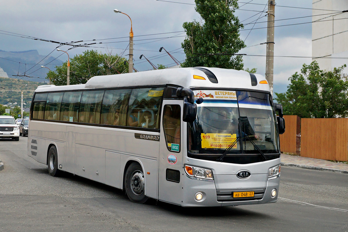 Краснодарский край, Kia Granbird № АВ 048 23 — Фото — Автобусный транспорт