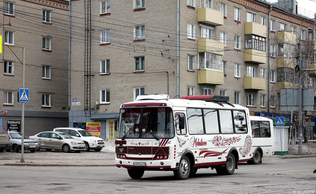 Томская область, ПАЗ-320530-12 № К 623 ХН 70 — Фото — Автобусный транспорт