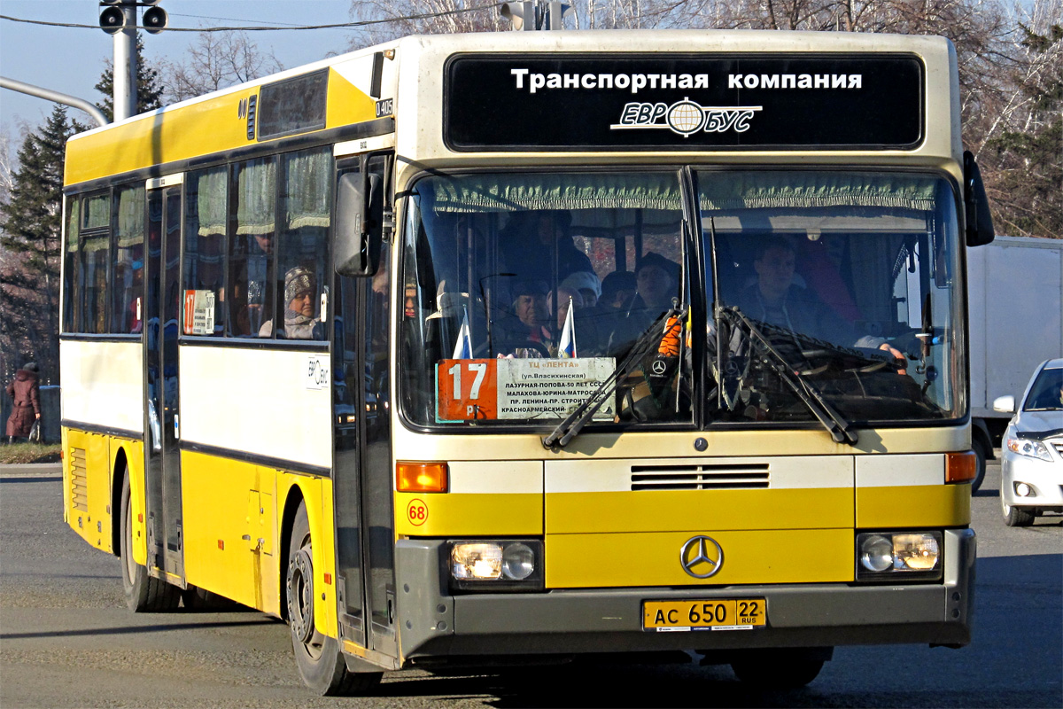 Алтайский край, Mercedes-Benz O405 № АС 650 22