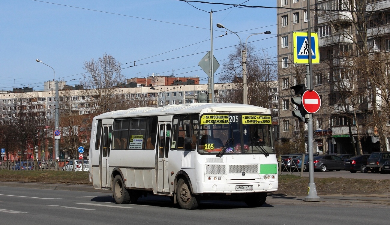 Санкт-Петербург, ПАЗ-4234-05 № У 800 ОК 178