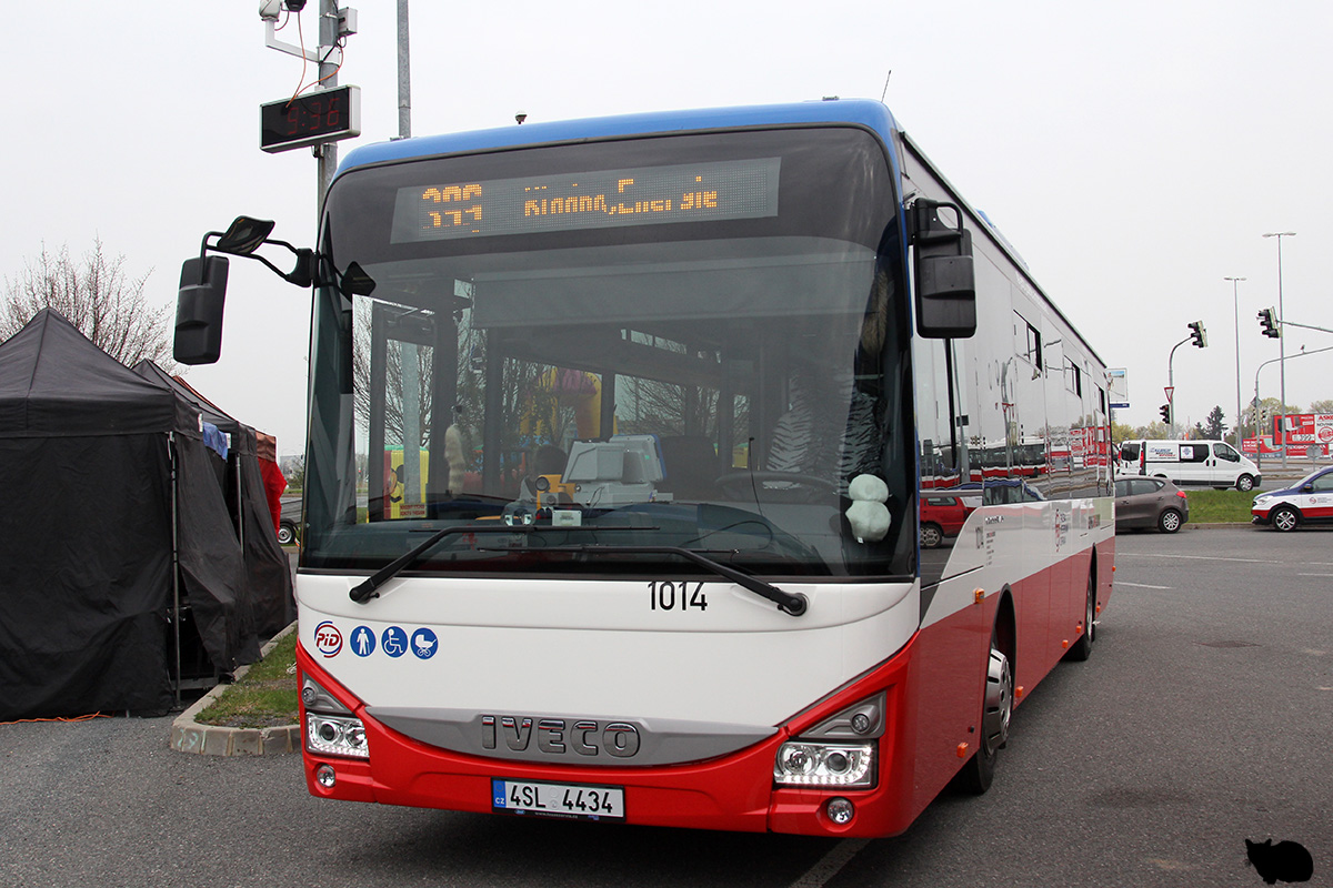 Čekija, IVECO Crossway LE LINE 12M Nr. 1014; Čekija — PID bus day 2019 / Autobusový den PID 2019