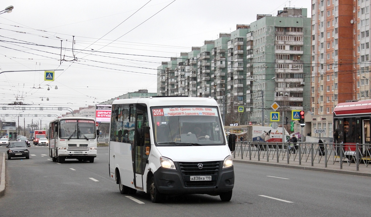 Санкт-Петербург, ГАЗ-A64R42 Next № А 838 КВ 198