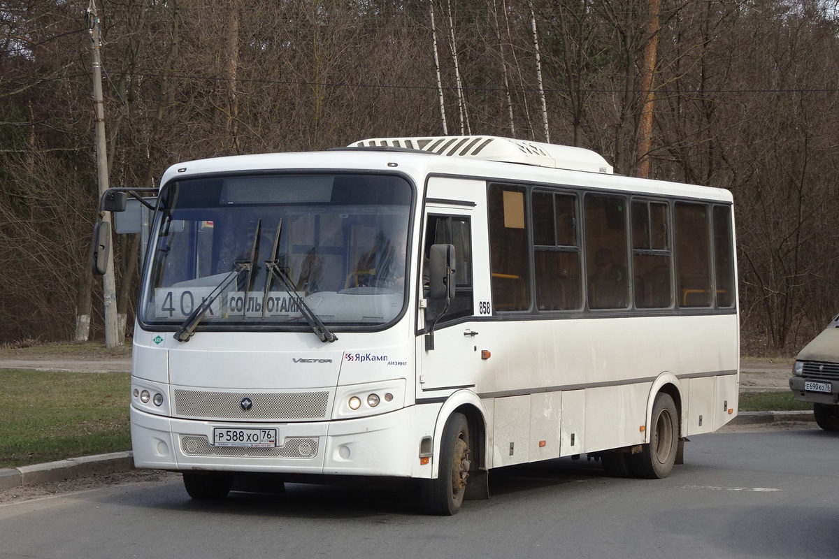 Ярославская область, ПАЗ-320412-14 "Вектор" № 858