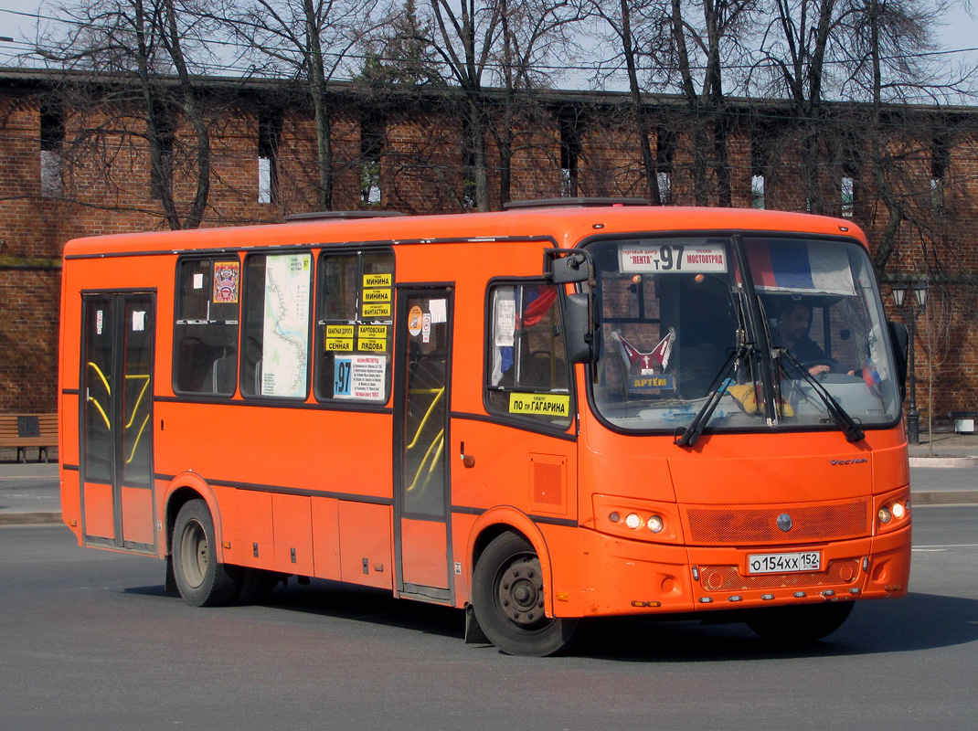 Нижегородская область, ПАЗ-320414-05 "Вектор" № О 154 ХХ 152