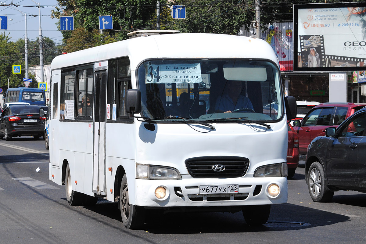 Краснодарский край, Hyundai County LWB C09 (ТагАЗ) № М 677 УХ 123