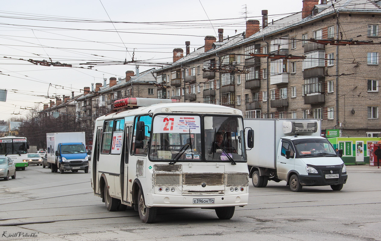 Новосибирская область, ПАЗ-32054 № Е 396 ОН 154