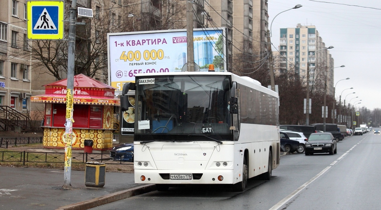 Санкт-Петербург, ЛиАЗ-525110-10 № У 445 ВО 178