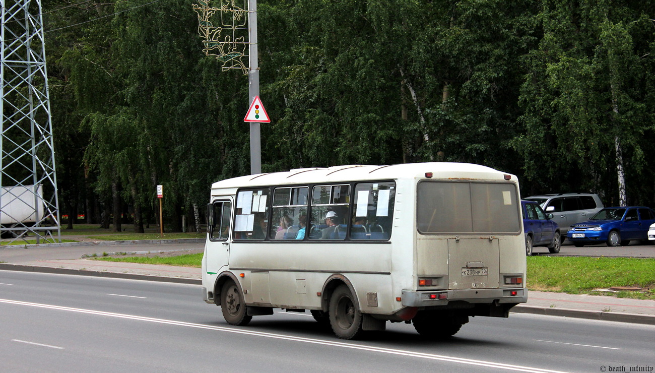 Томская область, ПАЗ-32054 № К 238 НР 70