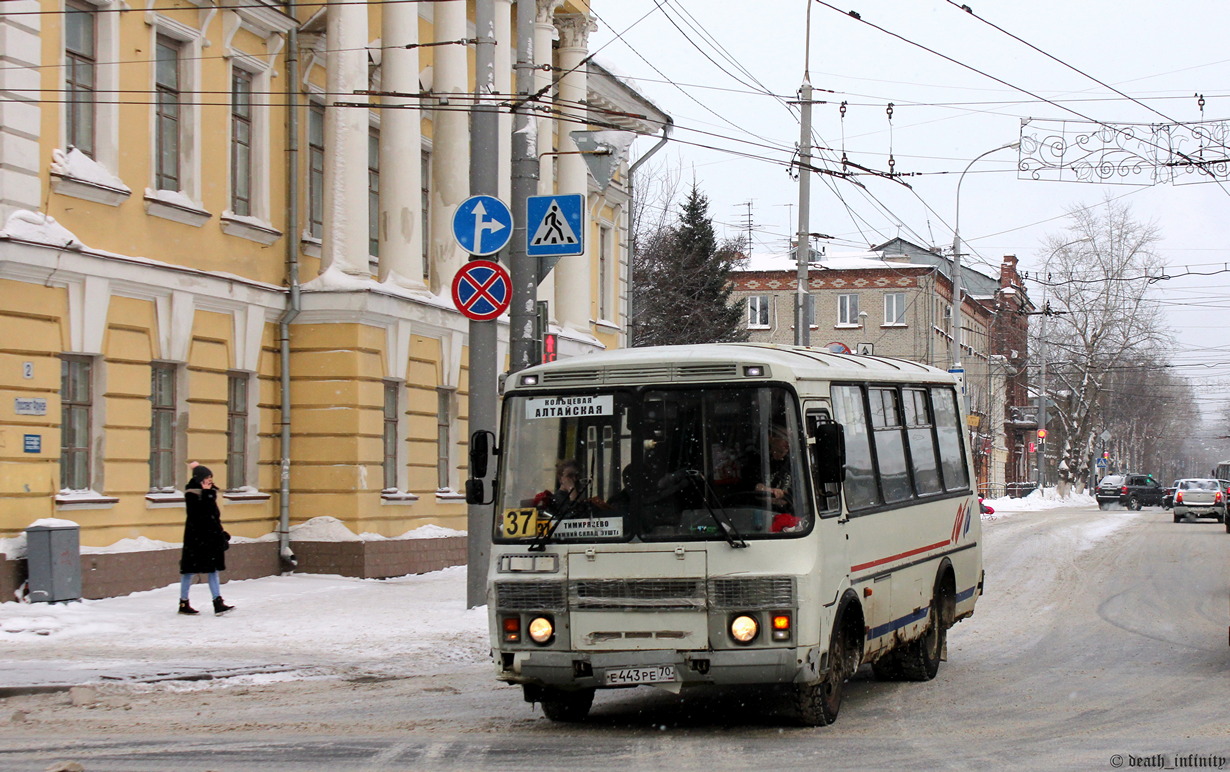 Томская область, ПАЗ-32054 № Е 443 РЕ 70