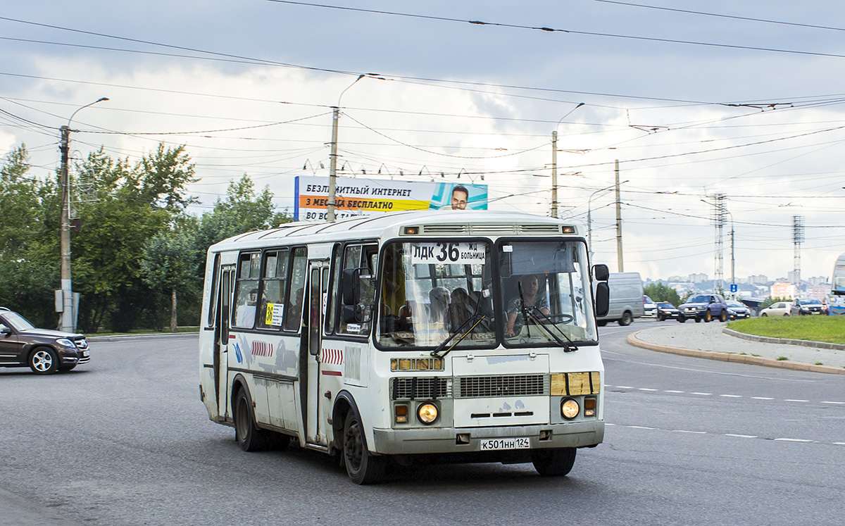 Красноярский край, ПАЗ-4234 № К 501 НН 124