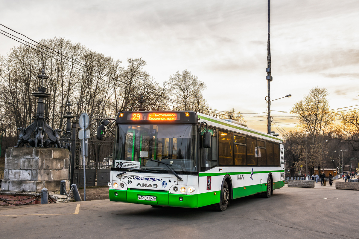 Москва, ЛиАЗ-5292.22 (2-2-2) № 040476