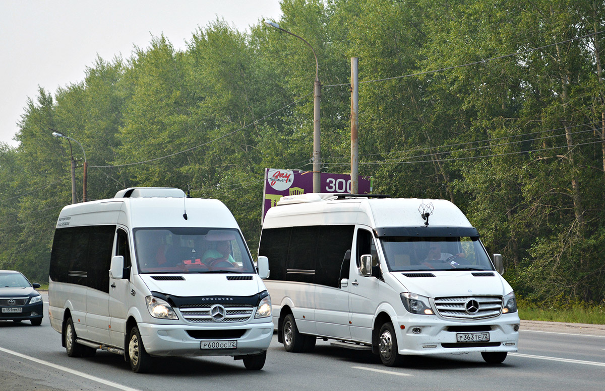 Тюменская область, Луидор-22360C (MB Sprinter) № Р 600 ОС 72