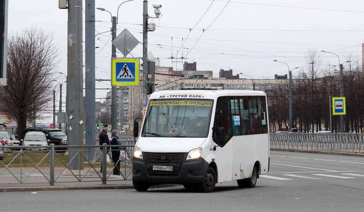 Санкт-Петербург, ГАЗ-A64R42 Next № У 908 КН 178