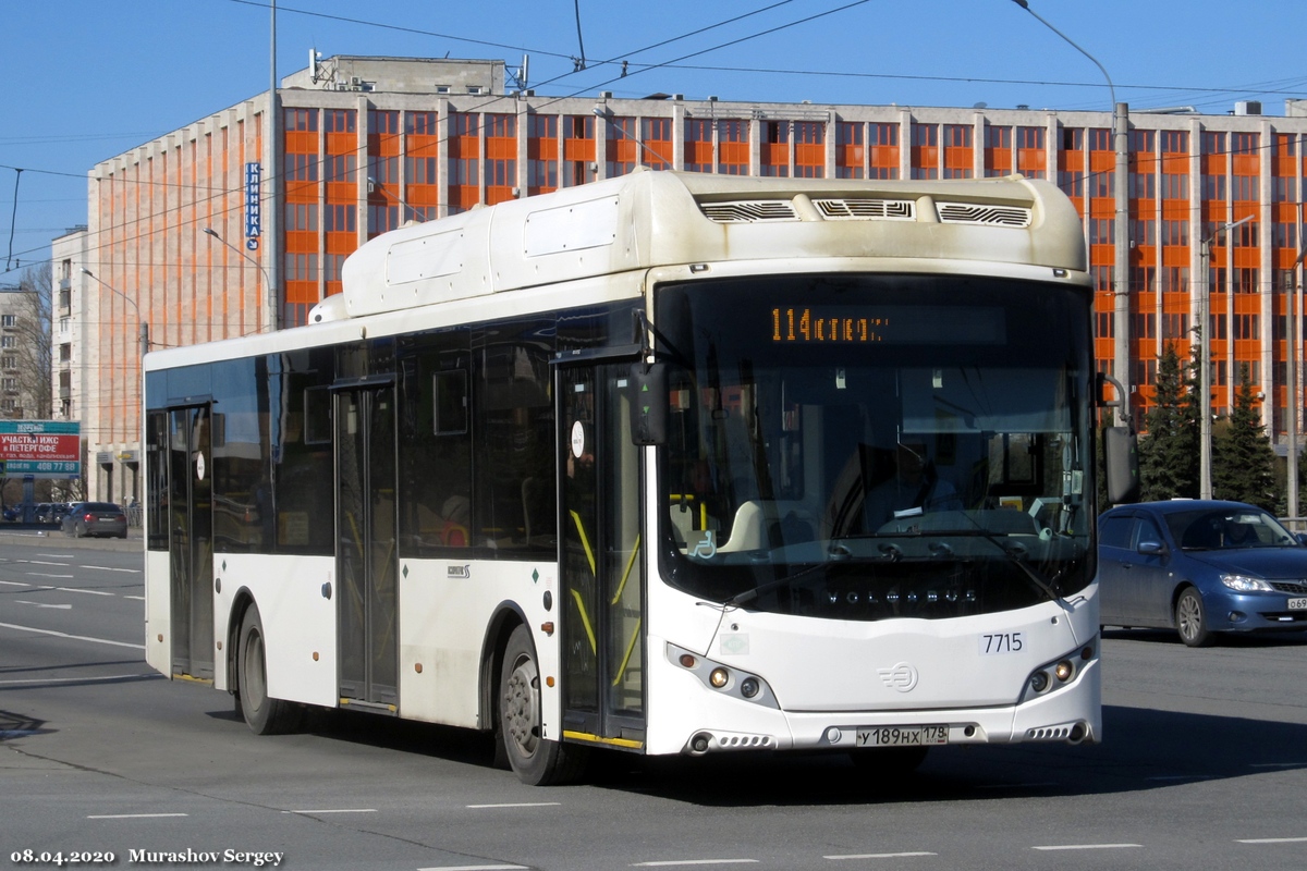 Санкт-Петербург, Volgabus-5270.G2 (CNG) № 7715