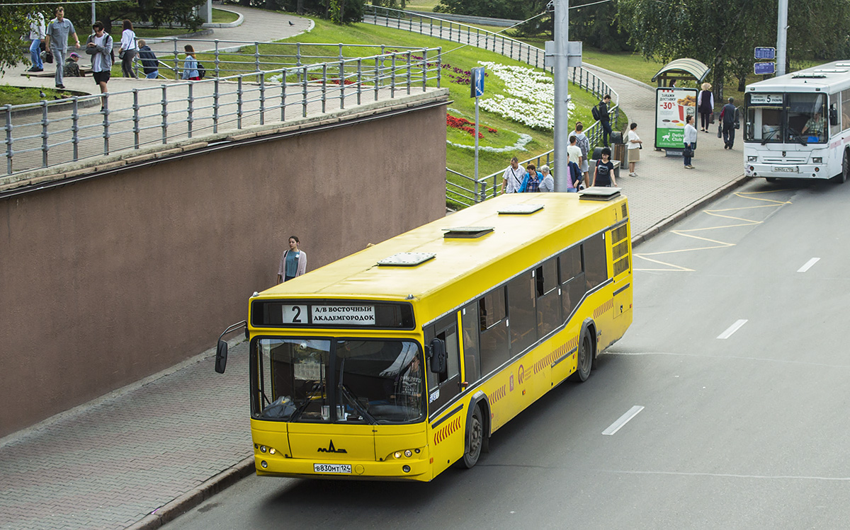 Красноярский край, МАЗ-103.465 № В 830 МТ 124