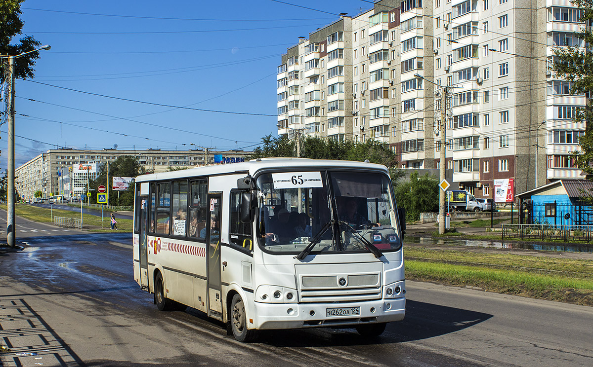 Красноярский край, ПАЗ-320412-05 № Н 262 ОА 124