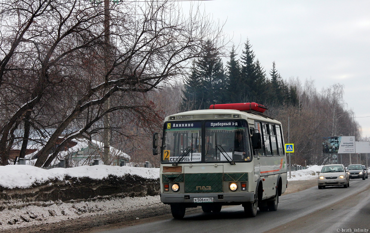 Томская область, ПАЗ-32054 № К 506 КН 70