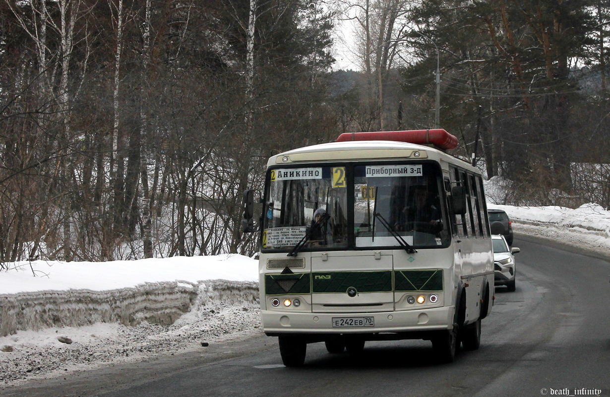 Томская область, ПАЗ-32054 № Е 242 ЕВ 70