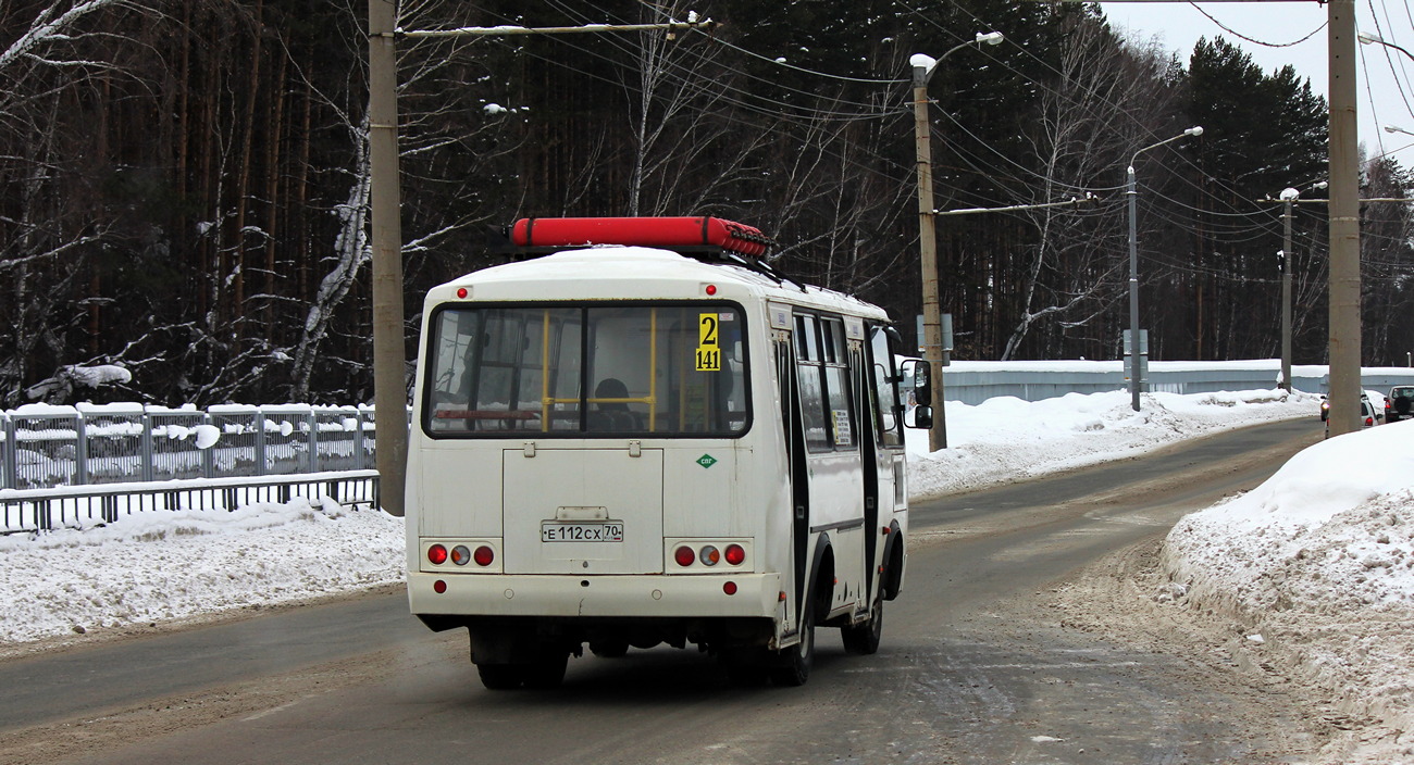 Томская область, ПАЗ-32054 № Е 112 СХ 70