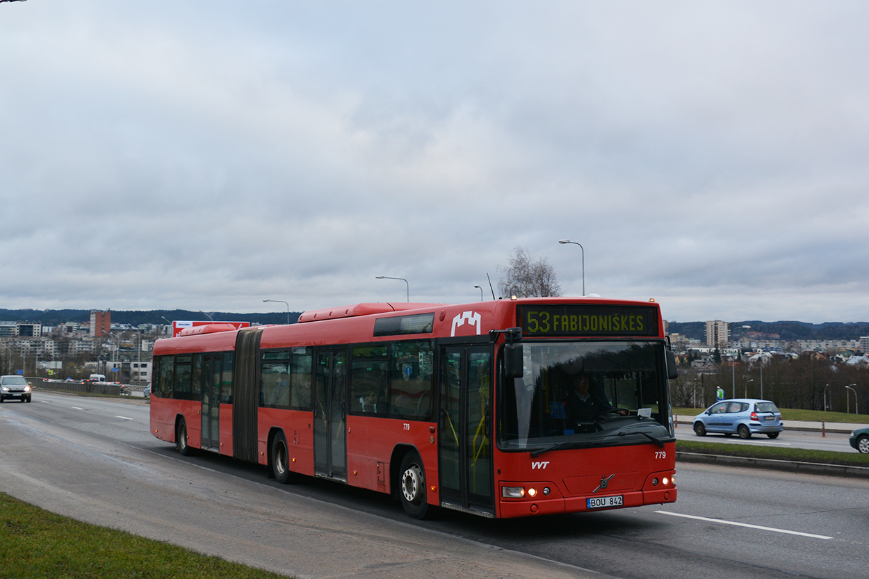 Литва, Volvo 7700A № 779