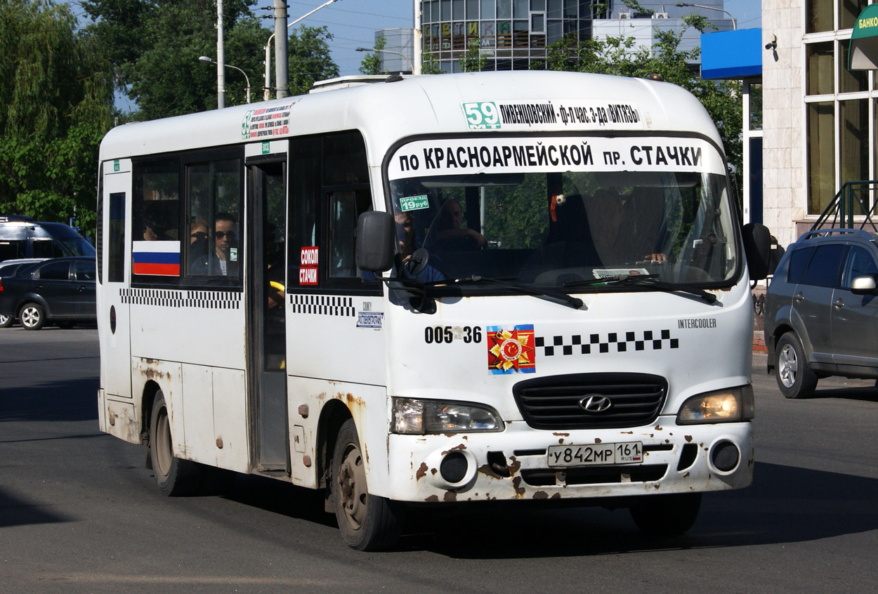 Ростовская область, Hyundai County LWB C09 (ТагАЗ) № 005036