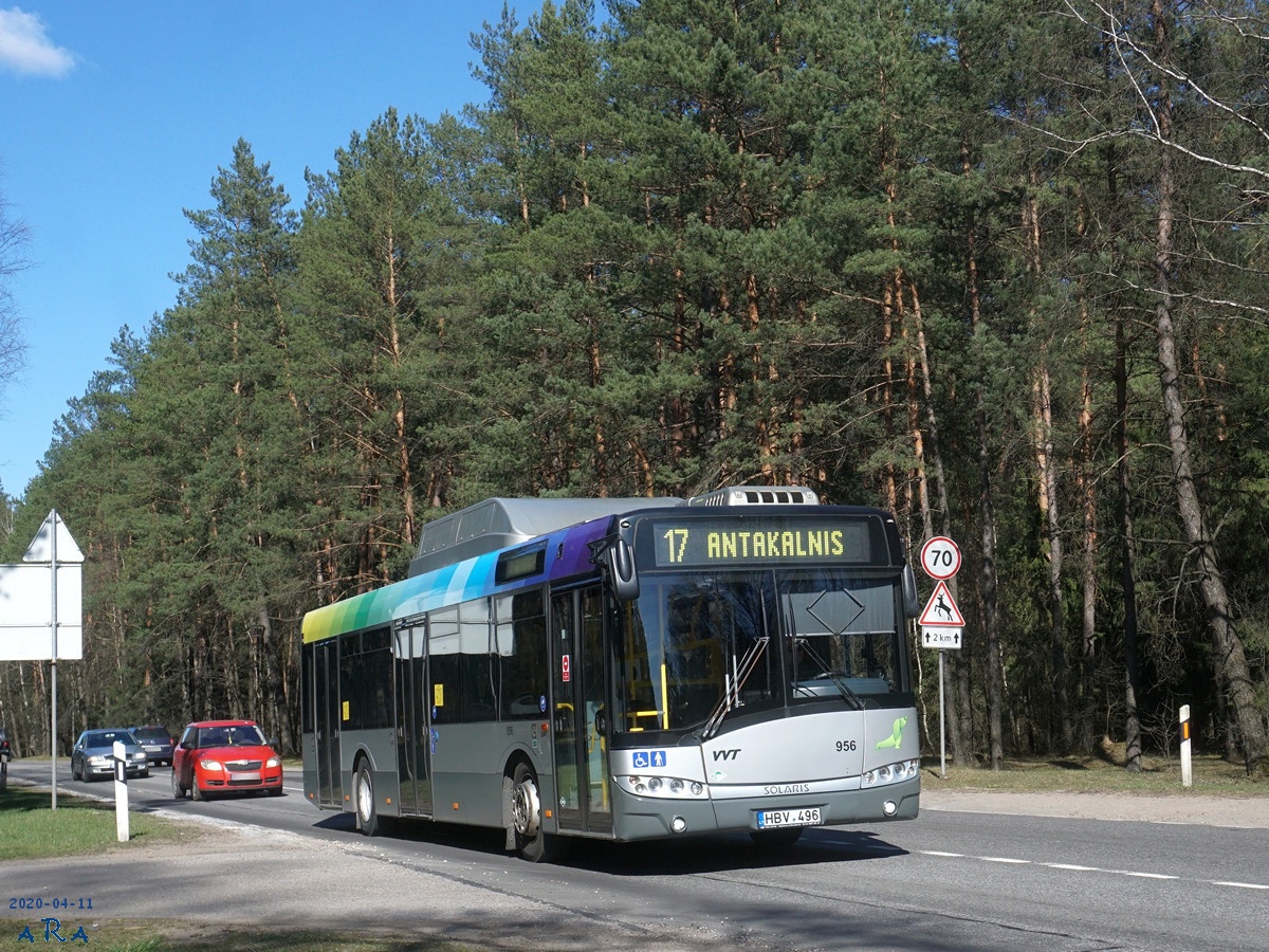 Литва, Solaris Urbino III 12 CNG № 956