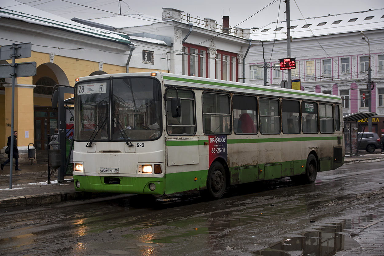 Ярославская область, ЛиАЗ-5256.45 № 523