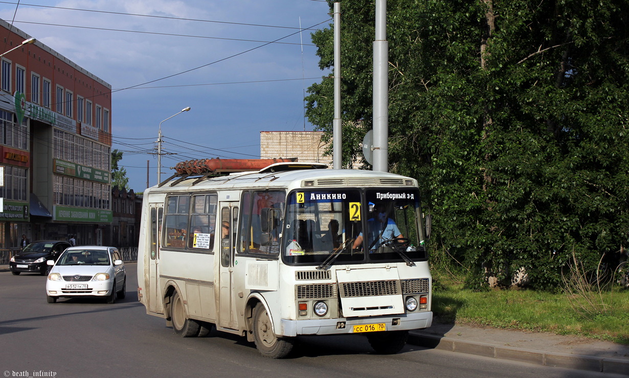 Томская область, ПАЗ-32054 № СС 016 70