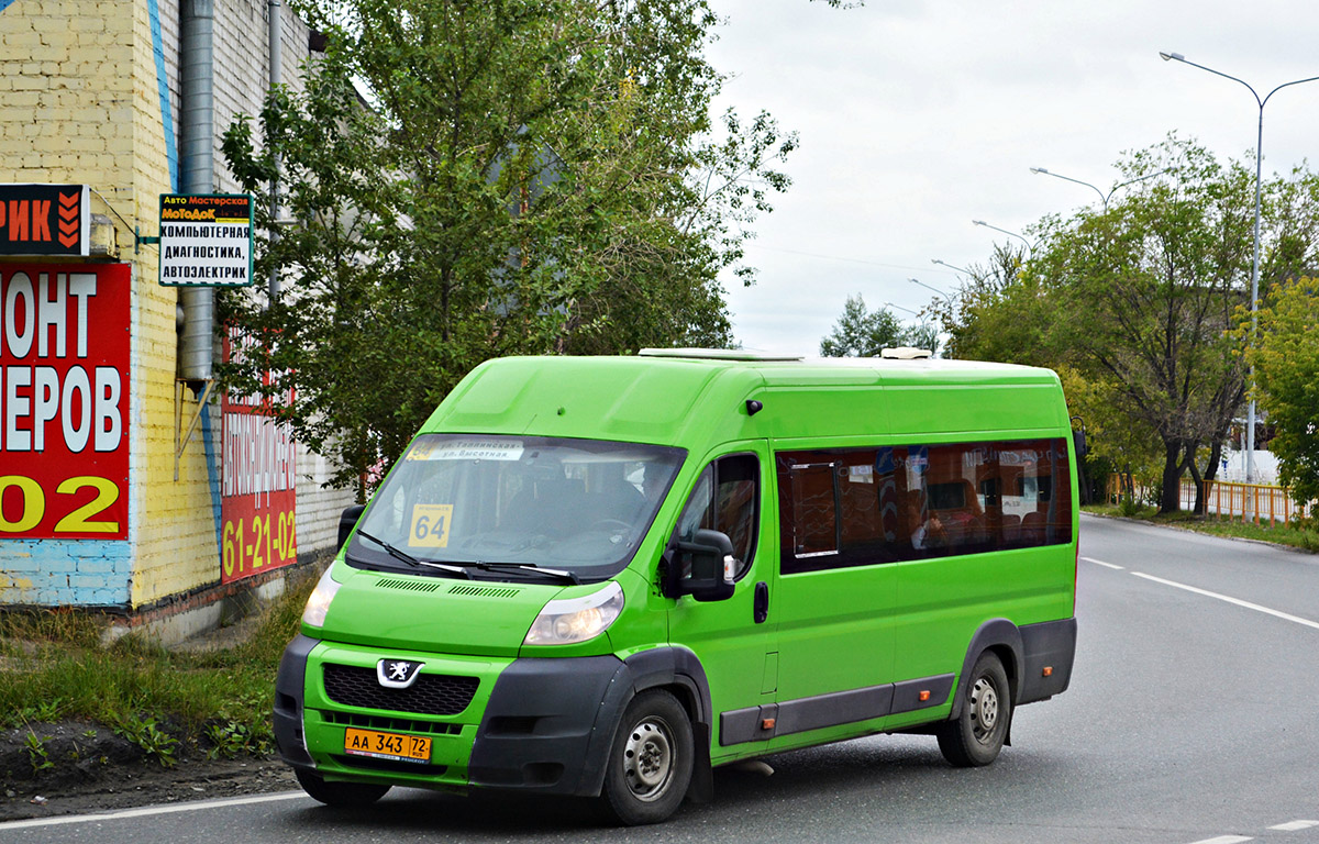 Тюменская область, Нижегородец-2227SK (Peugeot Boxer) № АА 343 72