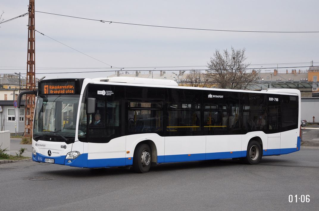 Венгрия, Mercedes-Benz Citaro C2 № RRP-798