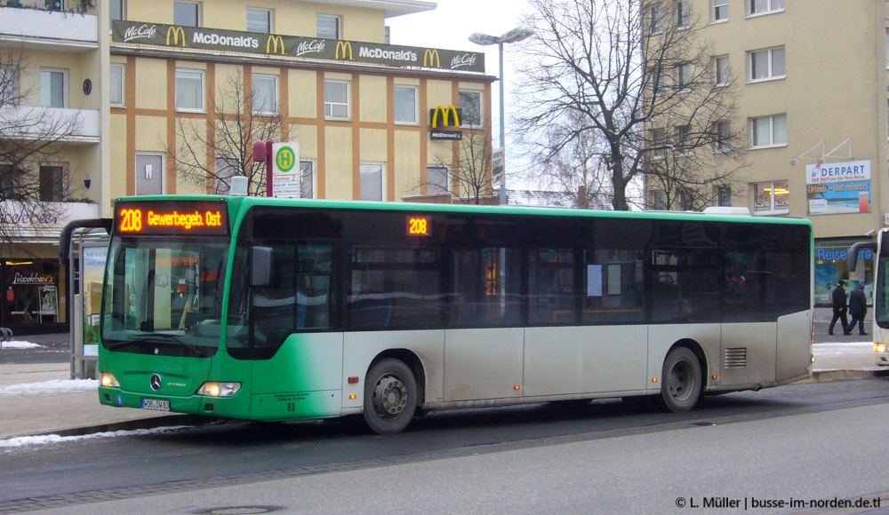 Нижняя Саксония, Mercedes-Benz O530 Citaro facelift № 83