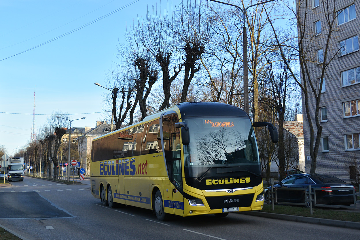 Латвия, MAN R08 Lion's Coach L RHC464 L № 158