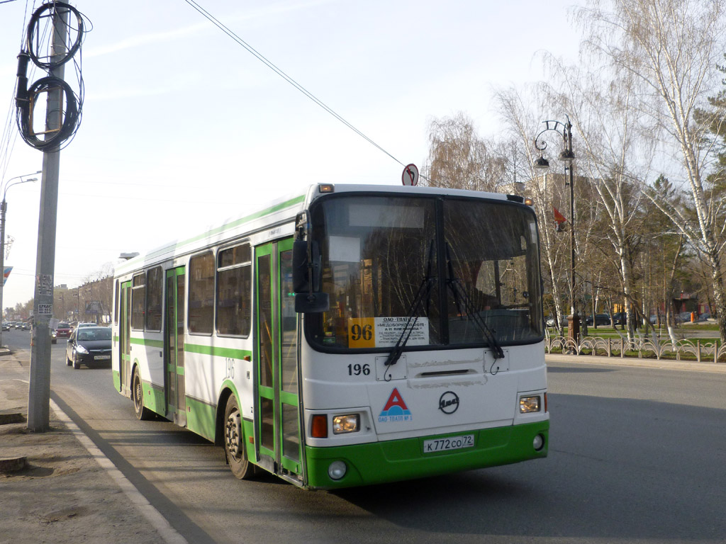 Тюменская область, ЛиАЗ-5293.00 № 196