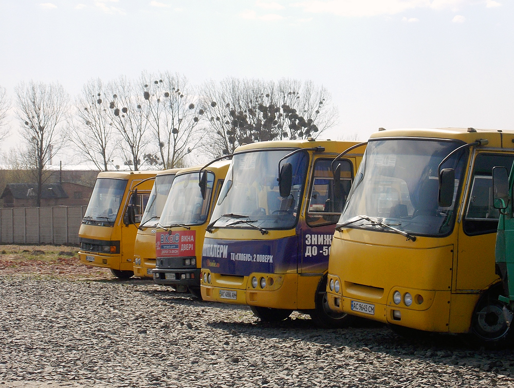 Obwód wołyński — Autobus garages