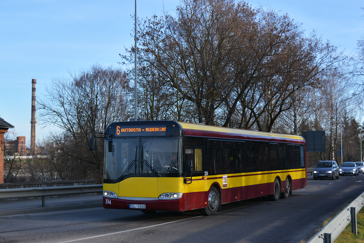 Латвия, Solaris Urbino I 15 № 334